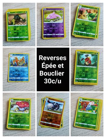 Reverses Bloc Épée et Bouclier