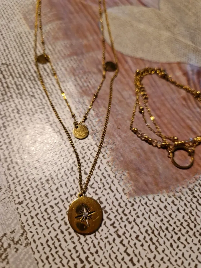 Collier et bracelet fantaisie - photo numéro 3