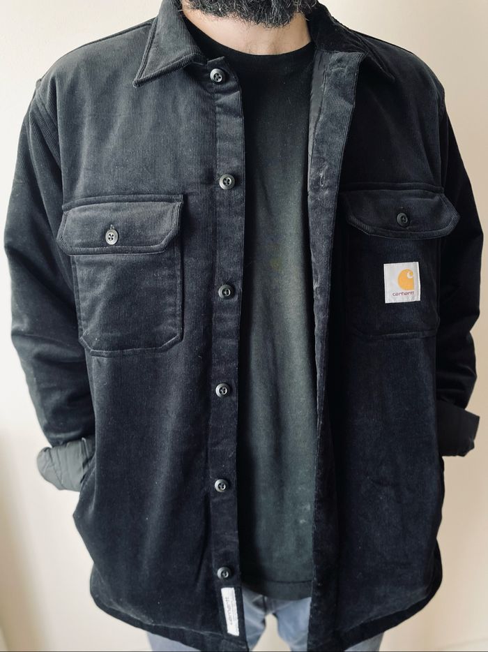 Carhartt Whitesome Shirt Jacket Black - photo numéro 3