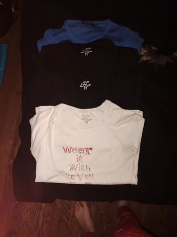 Lot de 4 tee-shirt M