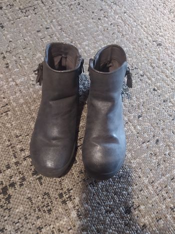 Bottines cuir p34 tbe Okaïdi