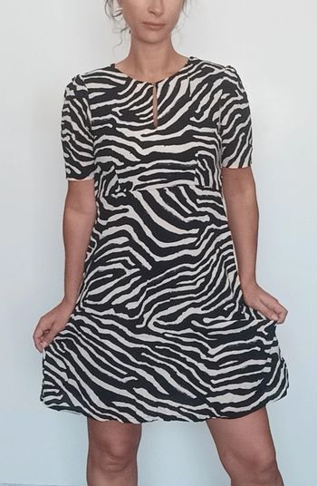 Robe casual zèbre taille 38/40