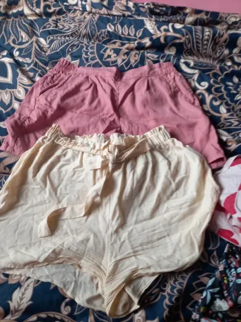 Lot de deux shorts tenue de nuit