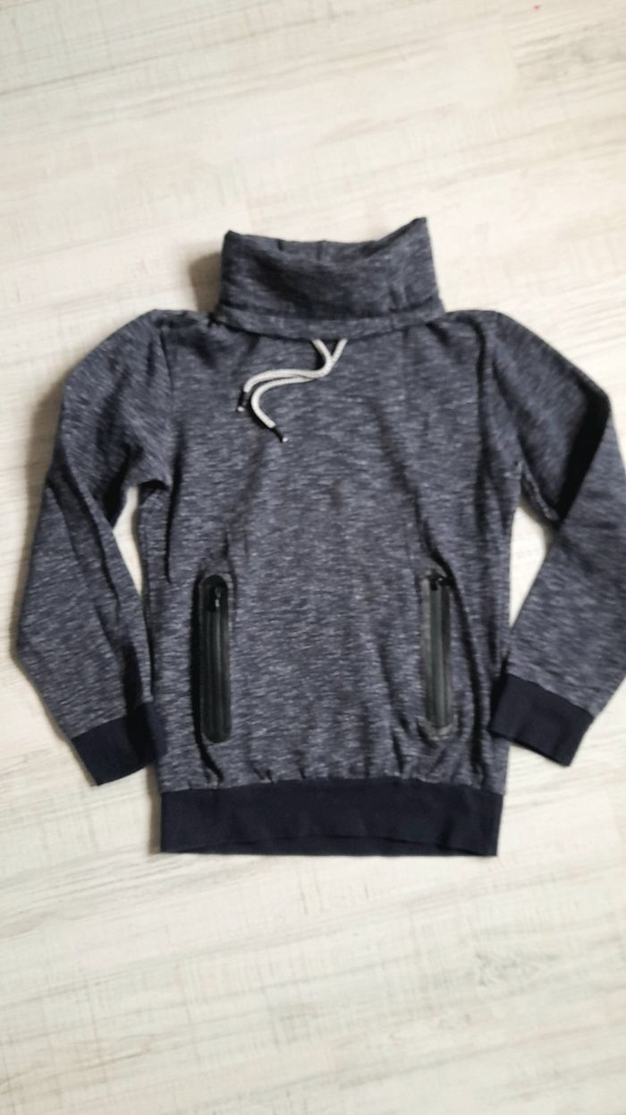 Sweat col roulé
