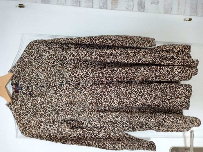 Robe Jennifer motif léopard