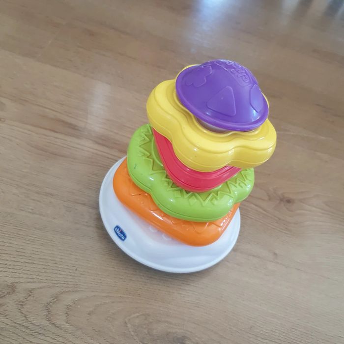 ⭐ Jeux de formes - Anneaux à empiler 2 en 1
Chicco #emyfleury_jouets