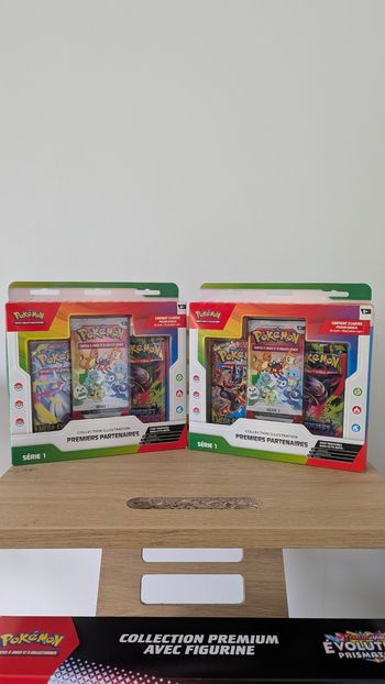 Coffrets pokémon premiers partenaires 