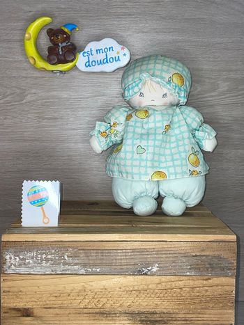 NOU181 doudou poupée 👧🏼 nounours