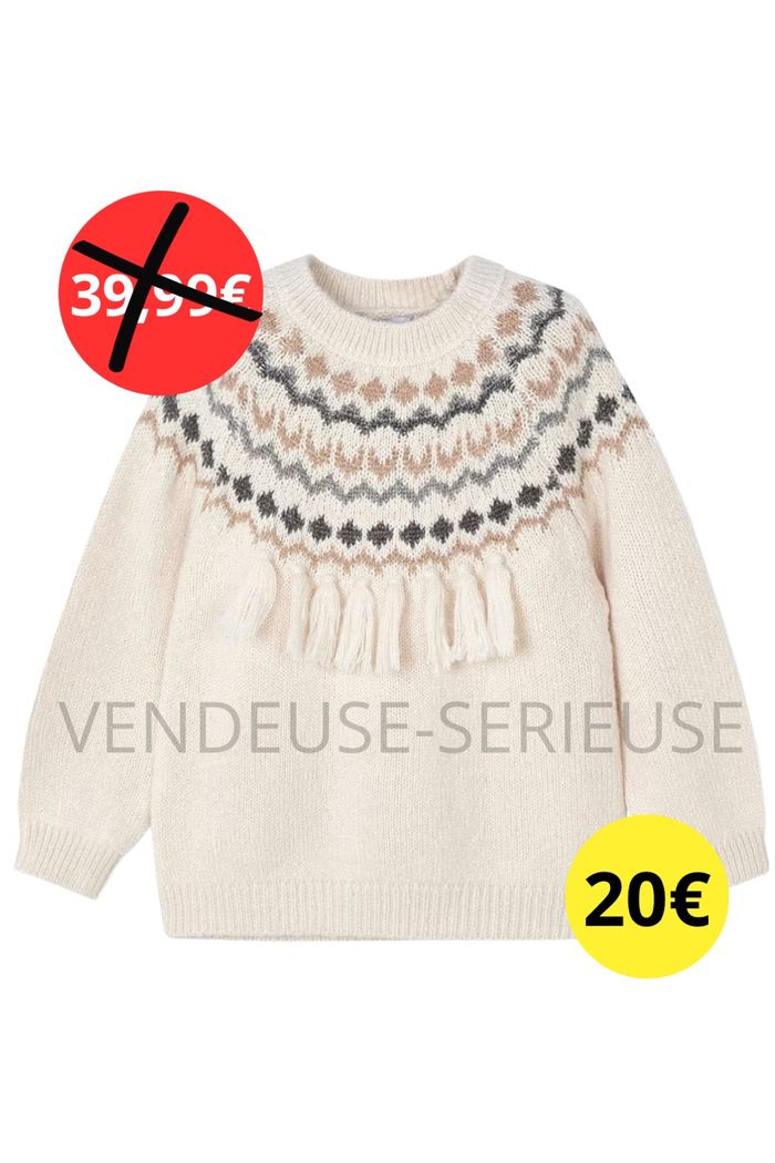 Pull écru 4 ans Mayoral