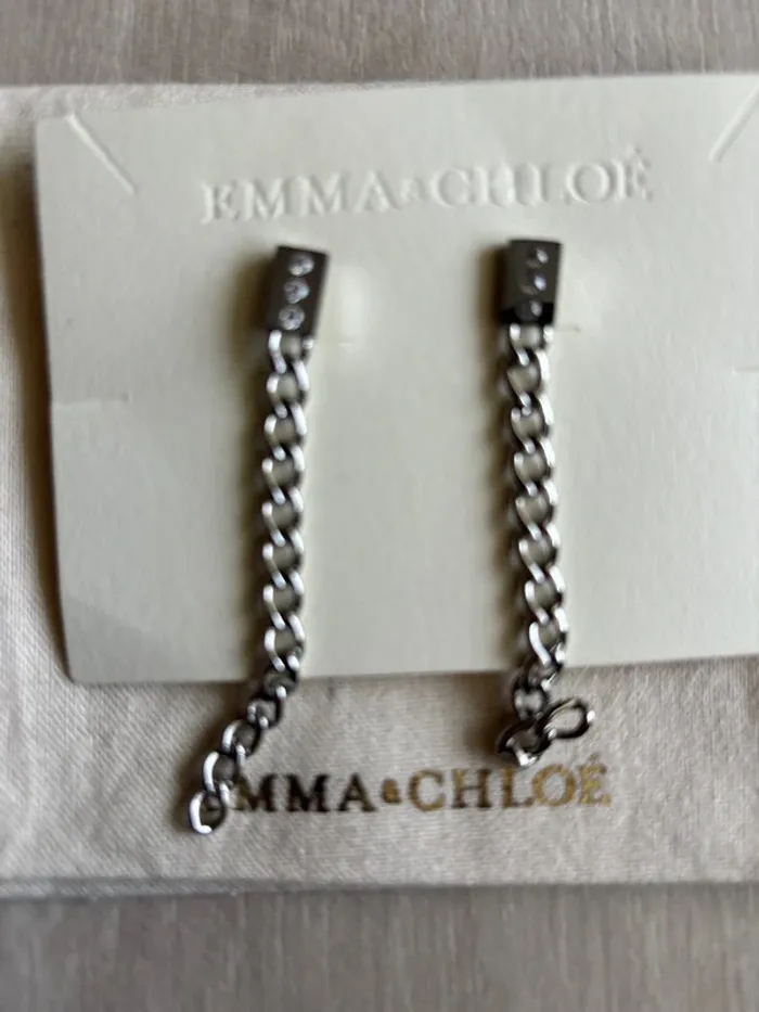 Boucles d’oreilles Emma & Chloé - photo numéro 2