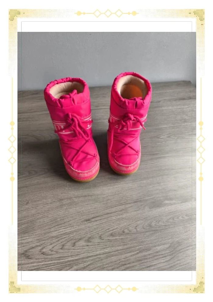Moon boot rose fille 26-28 - photo numéro 5