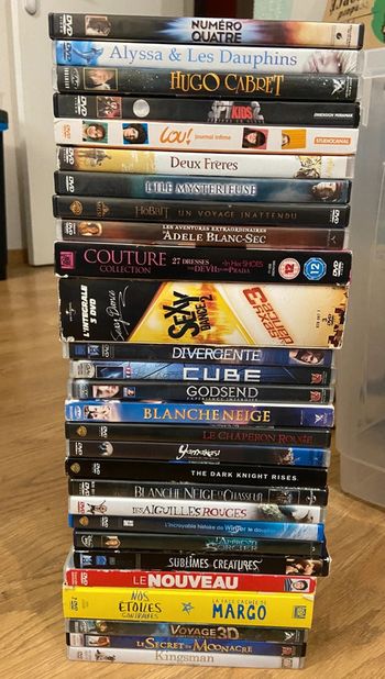Lot de 27 DVD thème adolescent