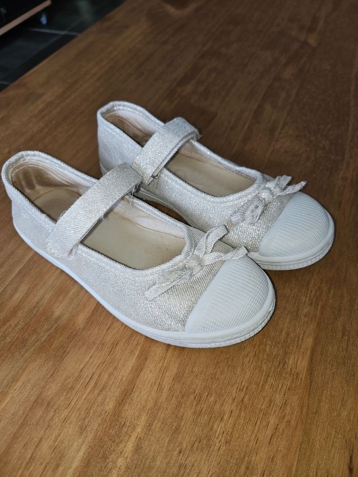 Chaussures babies argentés 30 - photo numéro 2