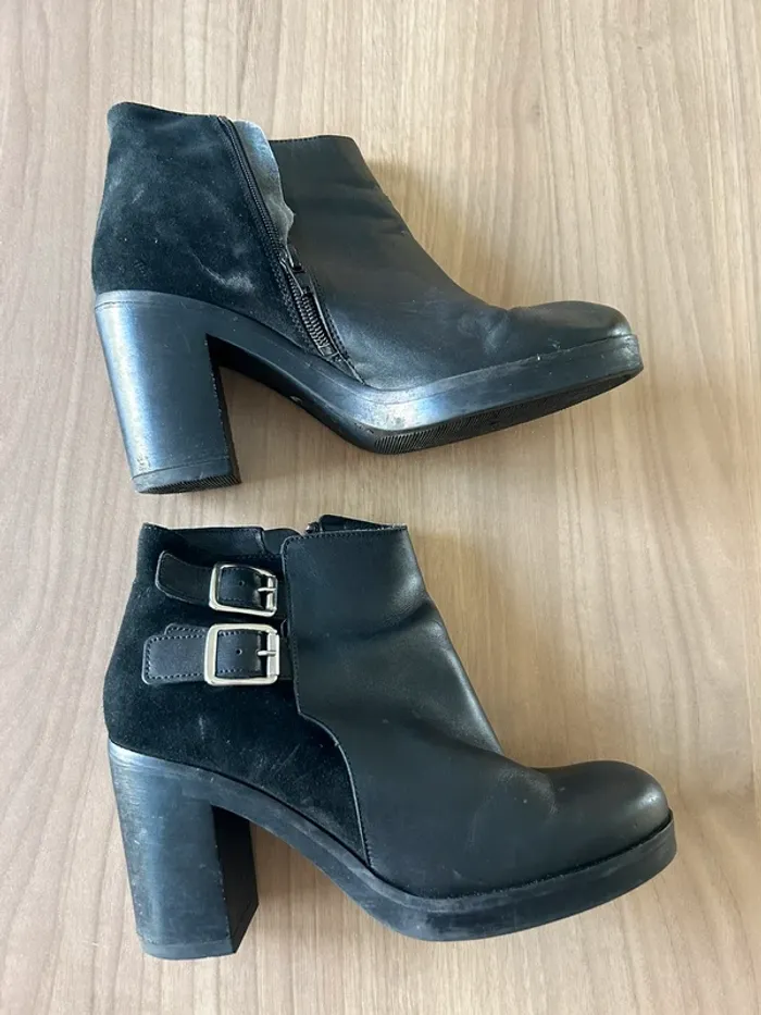 Bottines pointure 38 en excellent état - photo numéro 3