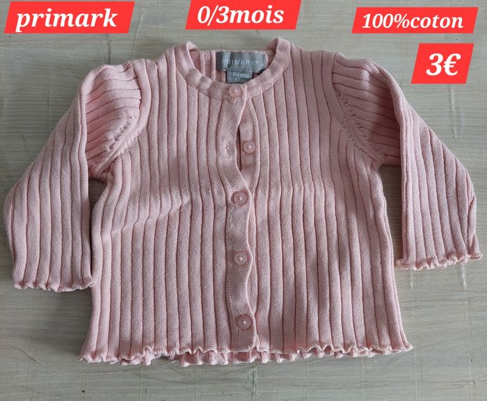 Veste en laine fille 3 mois - photo numéro 2