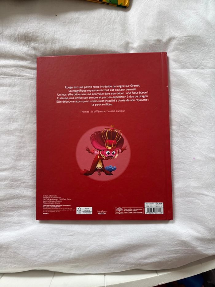 Livre Jérémie Fleury la petite reine rouge auzou - photo numéro 3