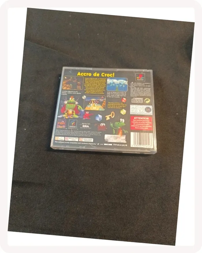 Croc PlayStation 1 - photo numéro 2