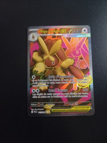 Carte Pokémon
Méga-Lockpin ex 115/094 Full Art ME02