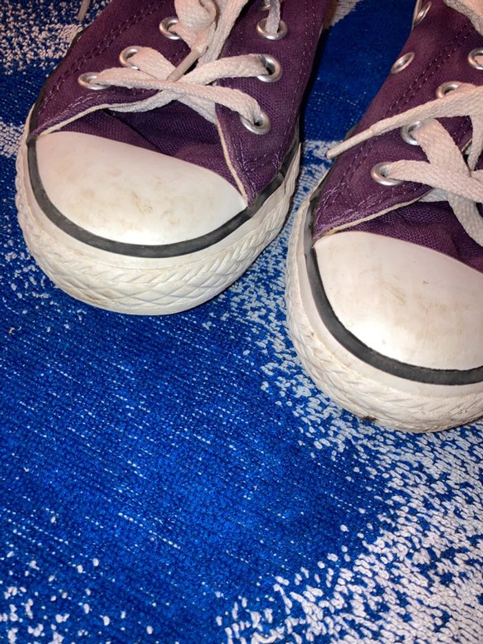Converse violet P31 - photo numéro 4