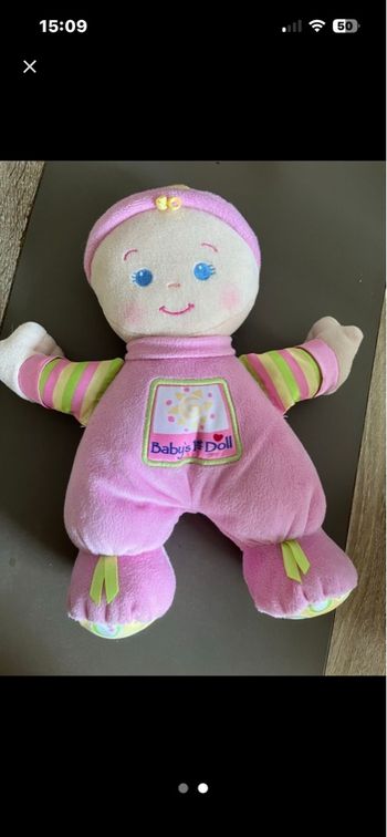 Poupon Baby’s 1st Doll Fisher Price 