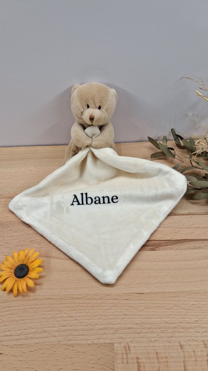 Doudou personnalisé bébé - photo numéro 4