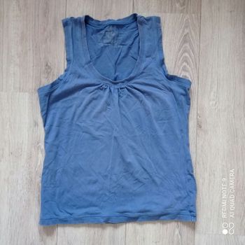 Débardeur bleu t40