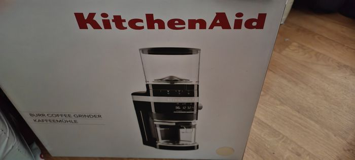 Grinder broyeur Moulin a café électrique Haut de gamme KitchenAid Rouge et crème - photo numéro 3