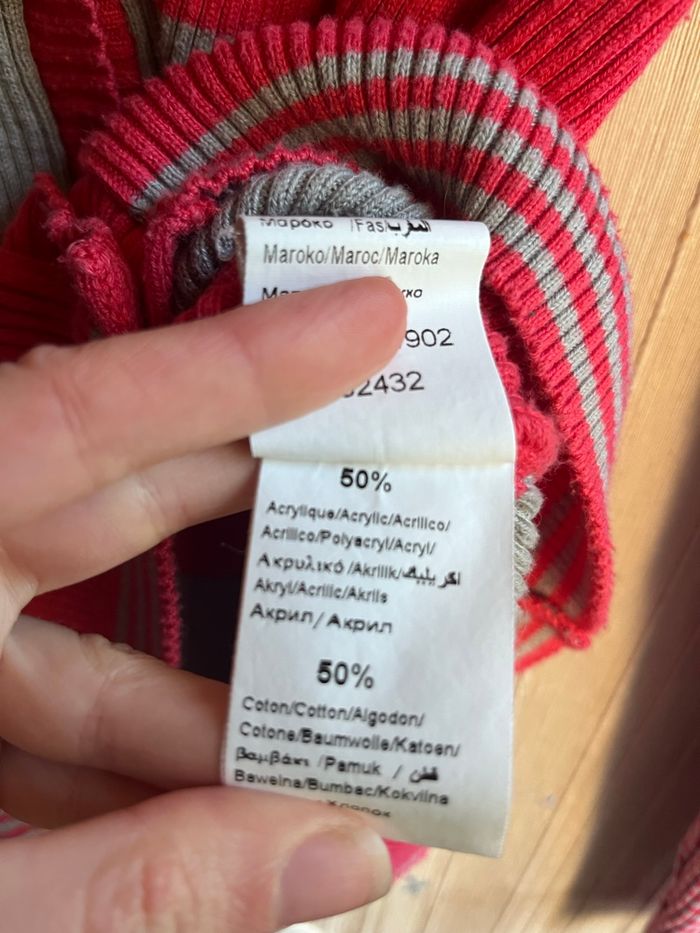 Gilet rose et gris taille 40 - photo numéro 6