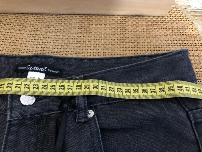 Jeans gris MoM fit byVenca - photo numéro 8