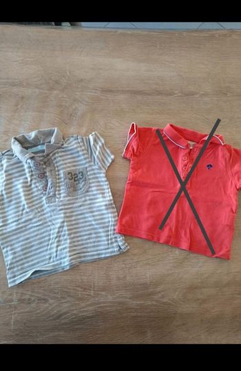 Petit polo garçon 6 mois