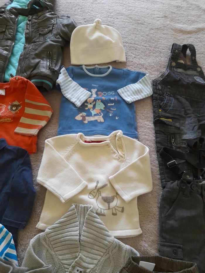Lot de vêtements garçon taille 6 mois - photo numéro 4