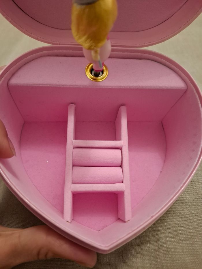 Boîte à musique paillettes princesse - photo numéro 6