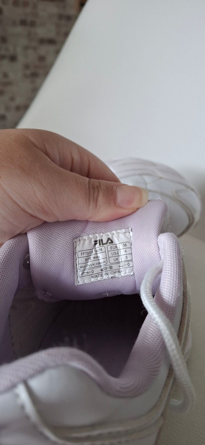 Baskets fila fille - photo numéro 5