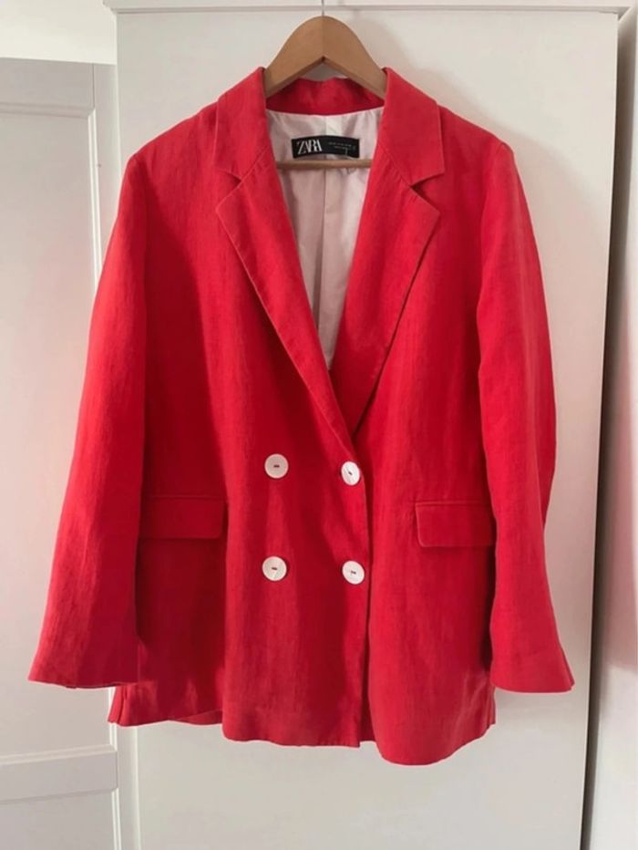 Superbe veste blazer Zara neuf printemps été 🌸 M 38 - photo numéro 6