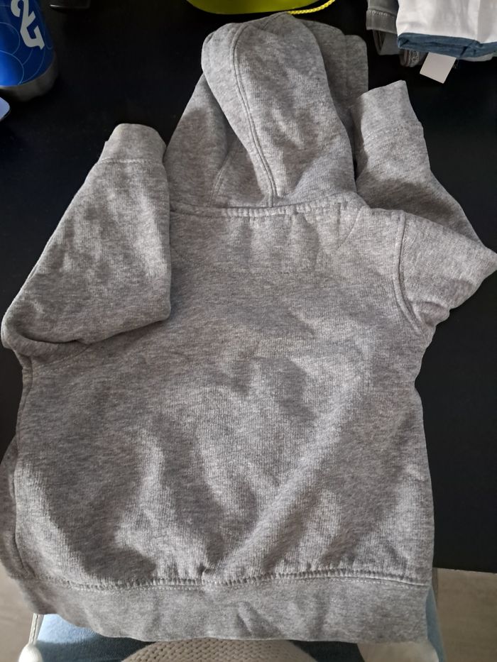 Gilet sweat zippé à capuche - photo numéro 3