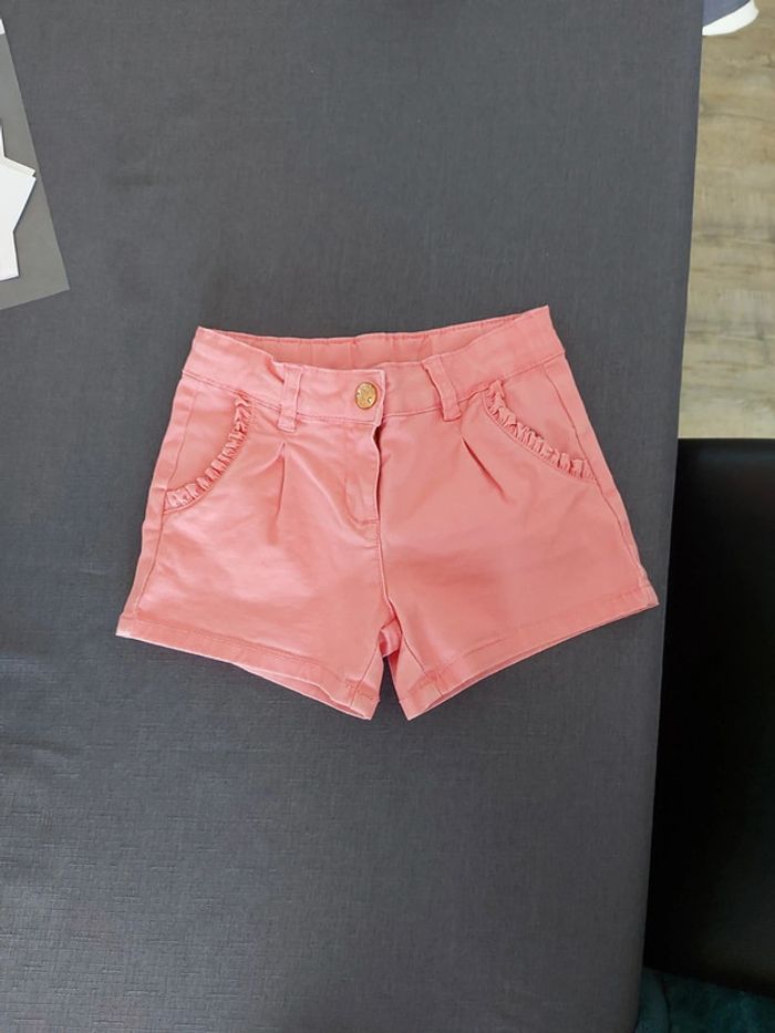 Short en coton rose Orchestra 5 ans