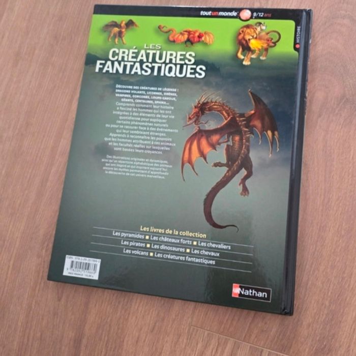 Livres Nathan les créatures fantastiques - photo numéro 3