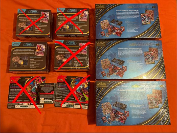 [Neuf/scellé] Pokémon - Lot 3 UPC Dracaufeu, 1 ETB, 1 bundle ME02 - photo numéro 2