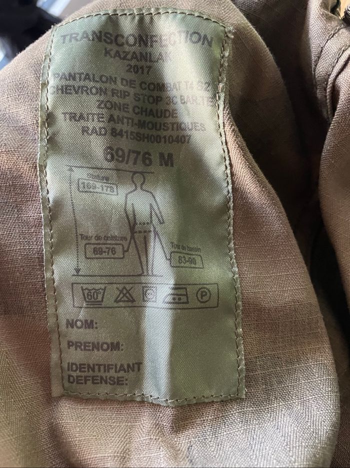 🏕️ Pantalon camouflage ripstop – Taille M (69/76) - photo numéro 4