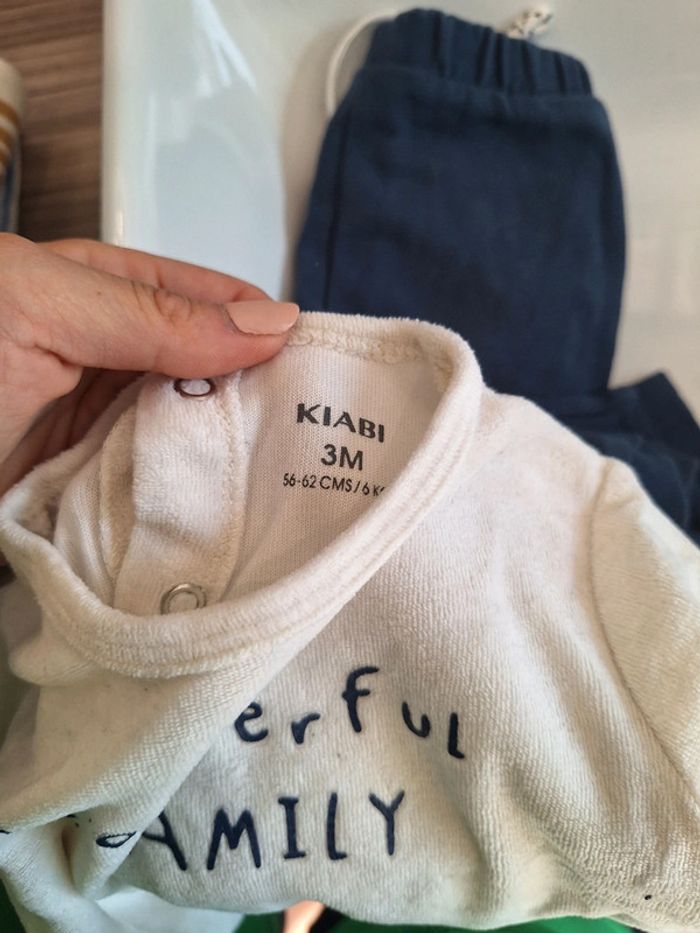 Pyjama bébé garçon 1 pièce 3mois - photo numéro 2