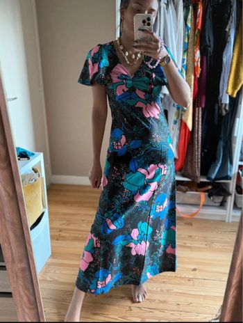 Robe longue fleurie pour occasion