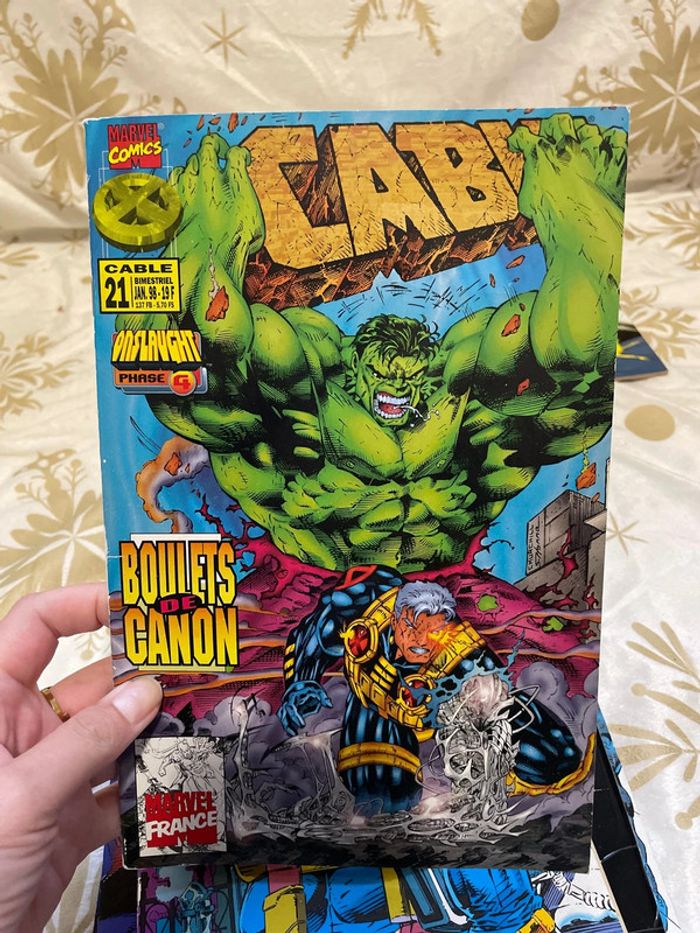 Lot de 7 magazines Cable vintage Marvel Comics - photo numéro 8