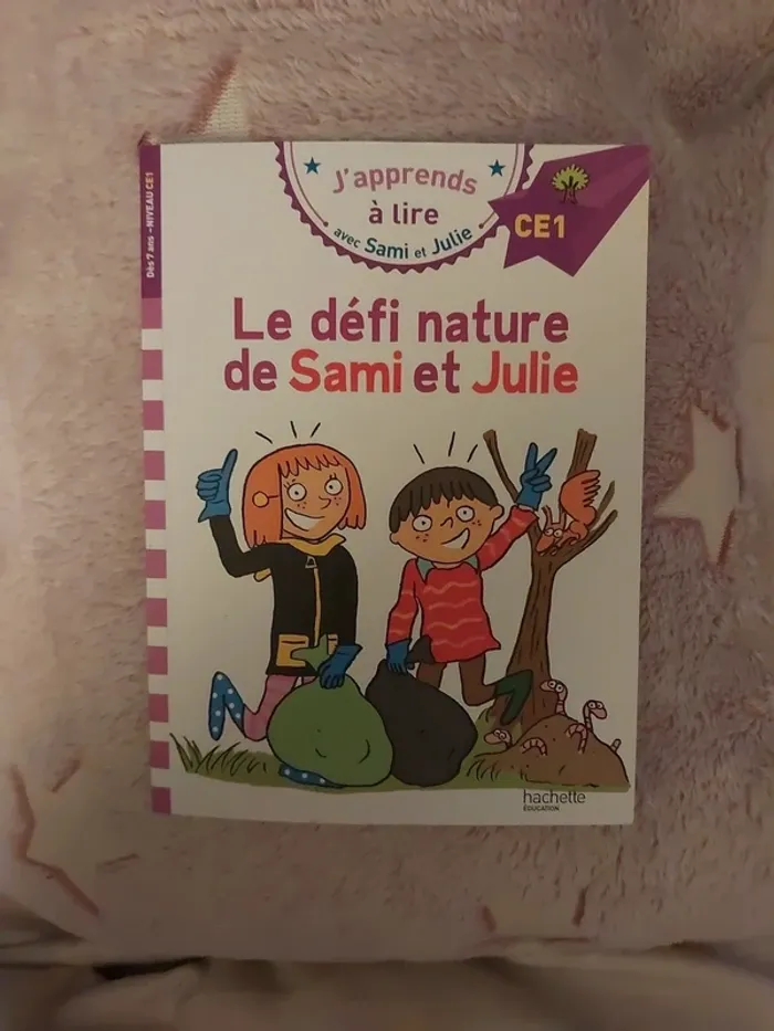 Livre j'apprends à lire avec sami et Julie ce1