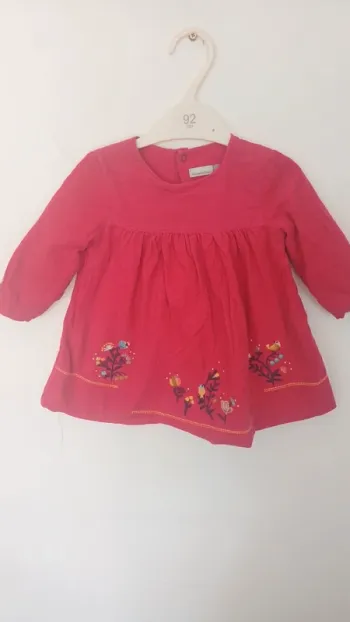 Robe rose catimini 12 mois en très bon état