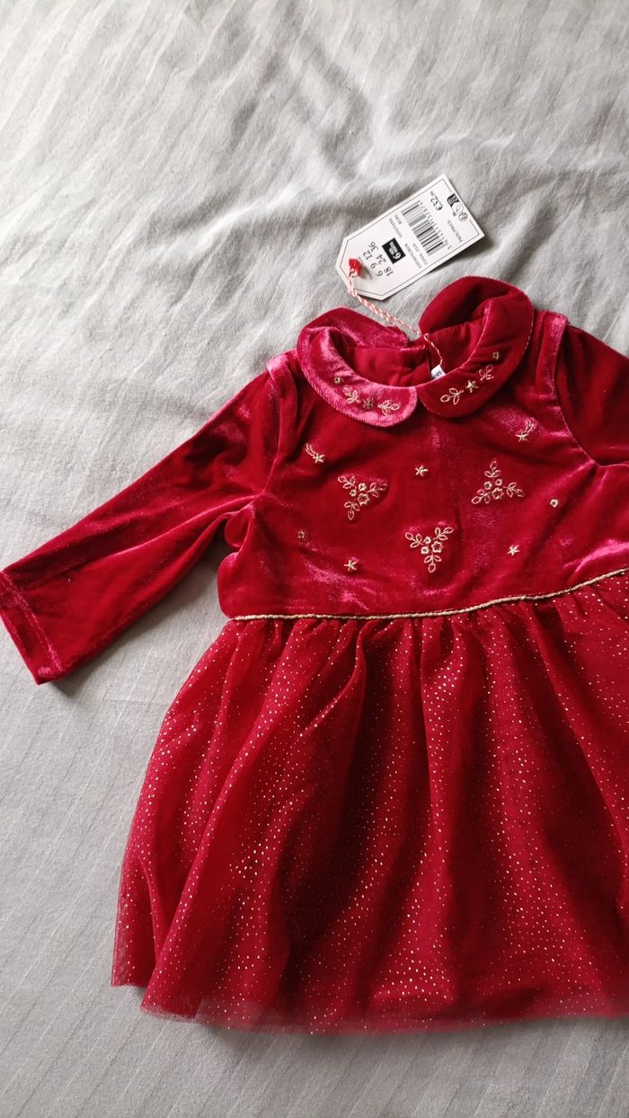 robe fille Noël sergent major 6 mois
