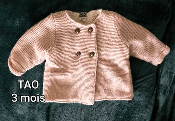 Gilet laine et polaire à l'intérieur TAO