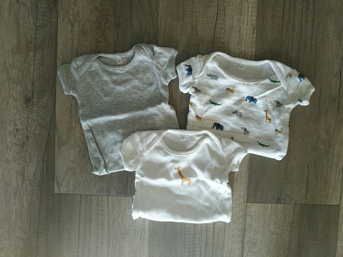 Lot body manches courtes