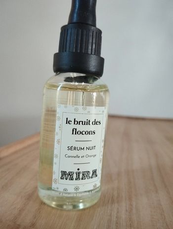 Sérum nuit le bruit des flocons