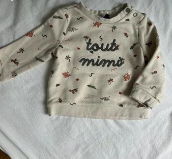 Pull été sergent major 12 mois