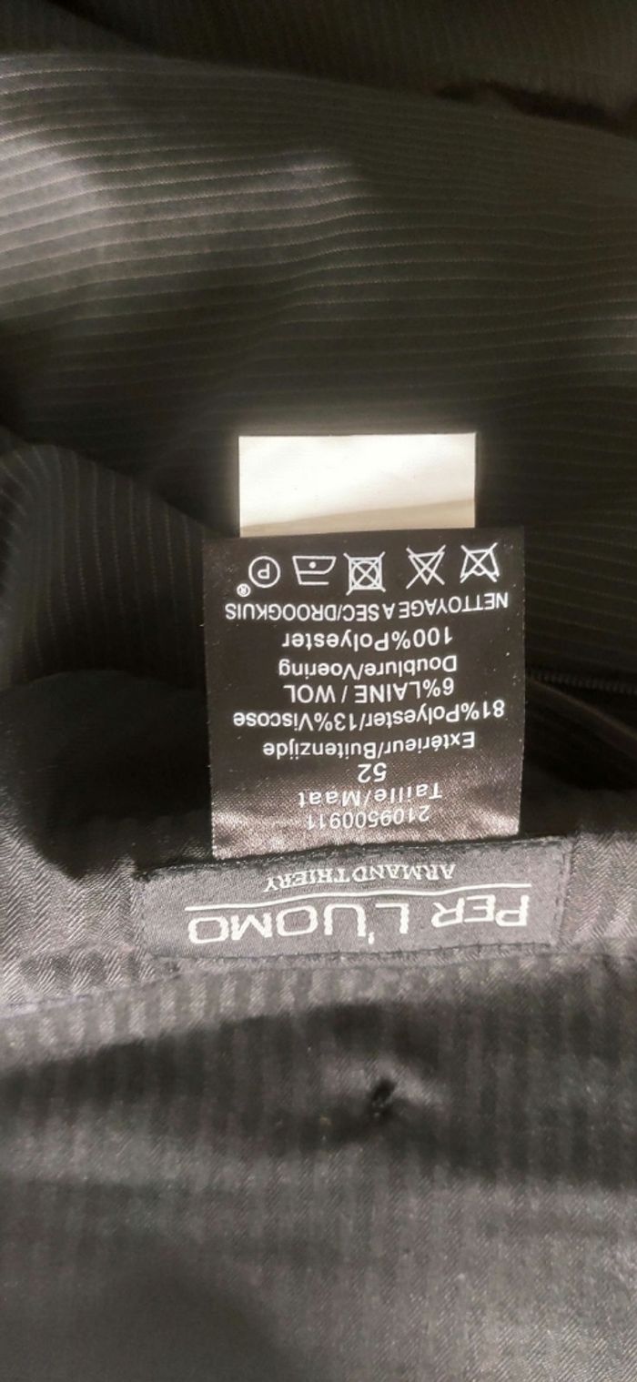 Pantalon homme coupe ajustée taille 52 - photo numéro 5